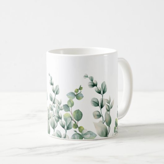 Mug Eucalyptus vert (Devant droit)