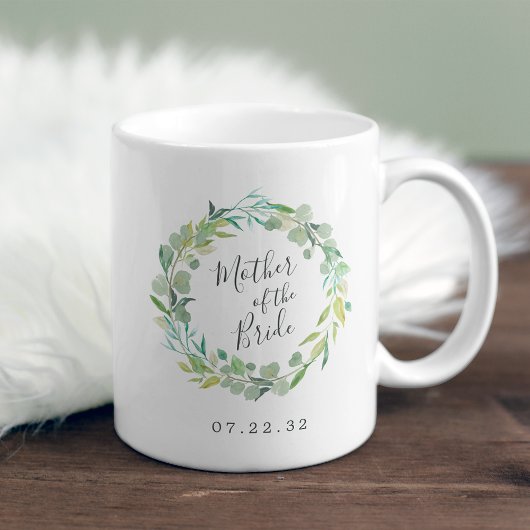 Mug Eucalyptus Wreath Mère de la mariée