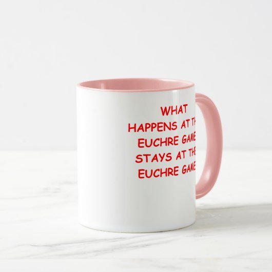 Mug euchre (Devant droit)
