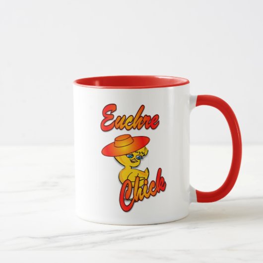Mug Euchre Chick #5 (Droite)