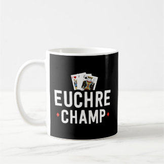 Mug Euchre Pour Euchre Tournoi de Joueur Bouillonnant