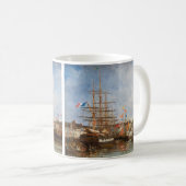Mug Eugene Boudin - Festival dans le port de Honfleur (Devant droit)