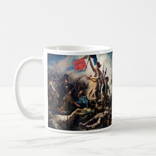 Mug Eugene Delacroix - La Liberté guidant le peuple (Gauche)