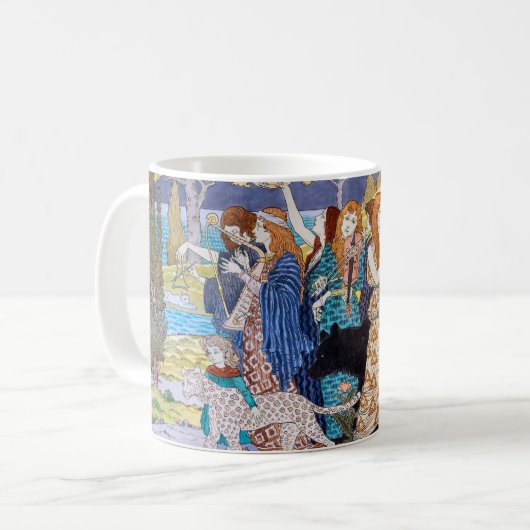 Mug Eugene Grasset - Panneau Décoratif Harmonie (Devant gauche)