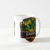 Mug Eugene, Oregon | Vintage (Devant droit)