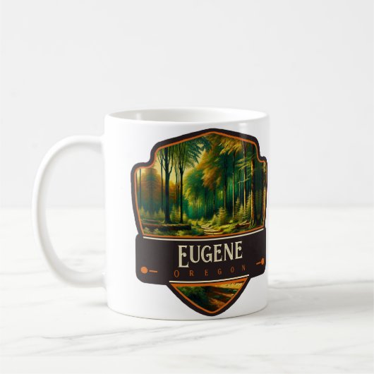 Mug Eugene, Oregon | Vintage (Gauche)