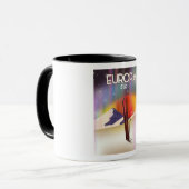 Mug Europa - Lune de Jupiter Art spatial. (Devant gauche)