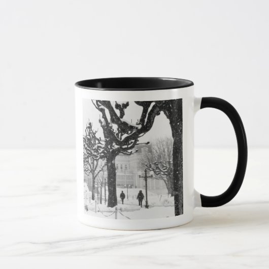 Mug Europe, Autriche, Salzbourg. Hiver, (Droite)