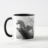 Mug Europe, Autriche, Salzbourg. statue de cheval ailé (Gauche)