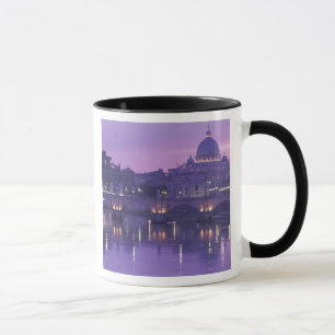Mug Europe, Italie, Rome. Saint-Pierre et Ponte Sant
