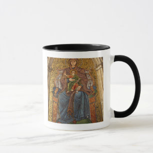 Mug Europe, Italie, Sicile, Taormine. Madone et enfant
