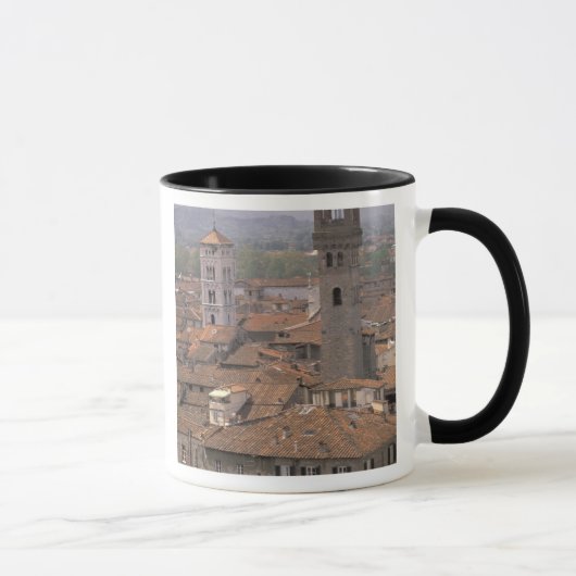Mug Europe, Italie, Toscane, Lucques, Panorama de la v (Droite)