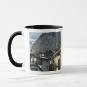 Mug Europe, Italie, Vallée d'Aoste, COURMAYEUR: Ville (Gauche)
