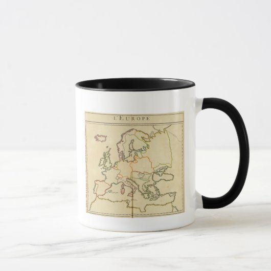 Mug Europe par religion 2 (Droite)