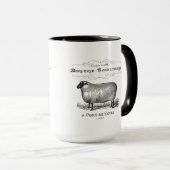 Mug Europe "Vieux Monde" Mouton "Mug Claasique" (Devant droit)