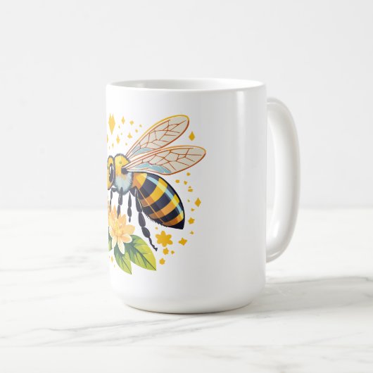 Mug European honey bee (Devant droit)
