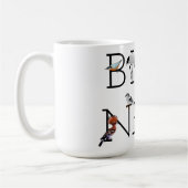 Mug Évaluation Nerd des oiseaux Trois (Gauche)