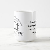 Mug Évangile de Jean-King Jacques Vérité biblique (Centre)