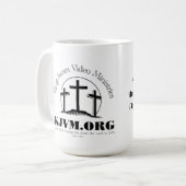 Mug Évangile de Jean-King Jacques Vérité biblique (Devant gauche)