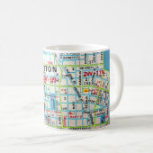 Mug EVANSTON, carte de cru de l'IL (Devant droit)
