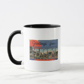 Mug Evanston, Illinois - Scènes de grandes lettres (Gauche)