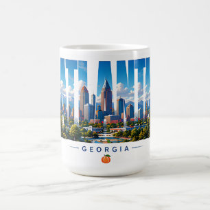 Mug Évasion de voyage à Atlanta Géorgie