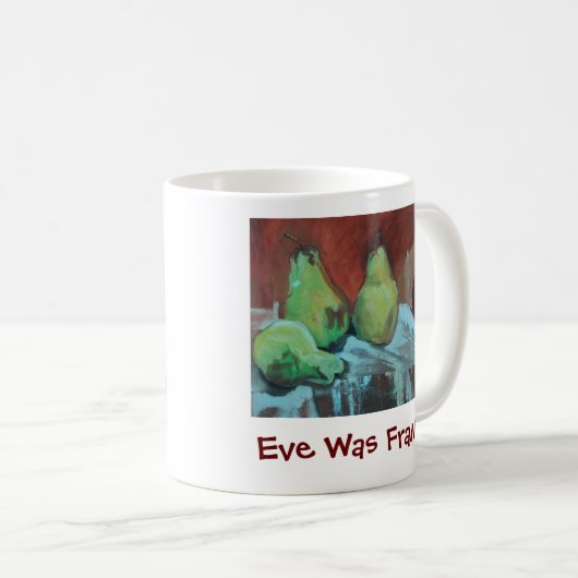 Mug Ève a été encadrée (Devant droit)