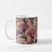 Mug Eve du désert d'Achillea motif Rose profond (Gauche)