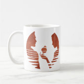Mug Eve Met Une Pomme À Adam, Grunge Version 3/3 (Gauche)