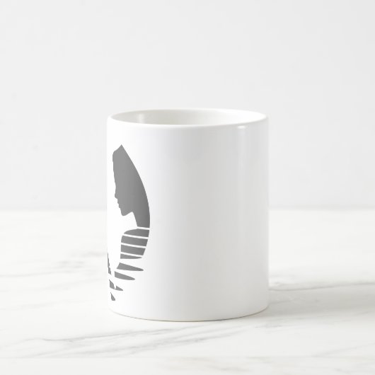 Mug Eve Met Une Pomme À Adam, Noir Version 1/3 (Centre)