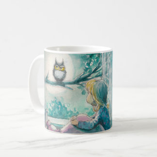 Mug EVE Peint Bonne Chouette de nuit