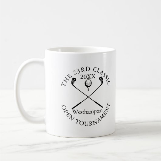 Mug Événement classique de tournoi de golf (Gauche)