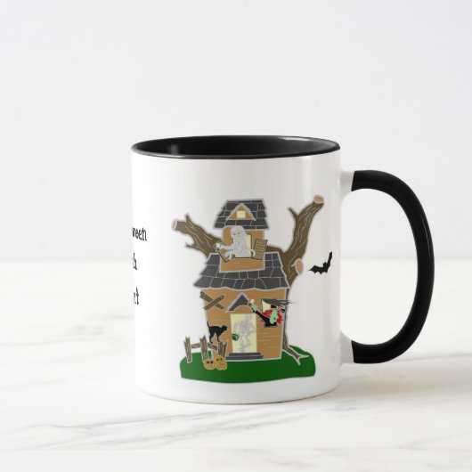 Mug Événement de Geocaching de bouffe de Halloween (Droite)