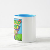 Mug Événement vert d'auteur de ville (Centre)