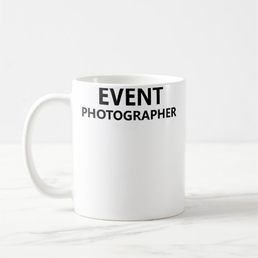 Mug Event Photographer Official Staff Job Employee Pho (Gauche)
