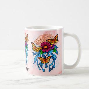 Mug Éventail de fleurs
