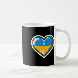 Mug Éventail ukrainien vintage Bynner Drapeau de l'Ukr