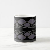 Mug Éventail Violet Élégant (Centre)