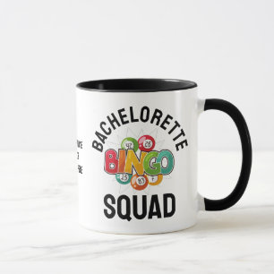 MUG EVENTERRE DE VIE DE GARÇON PERSONNALISÉ BINGO ÉQUI