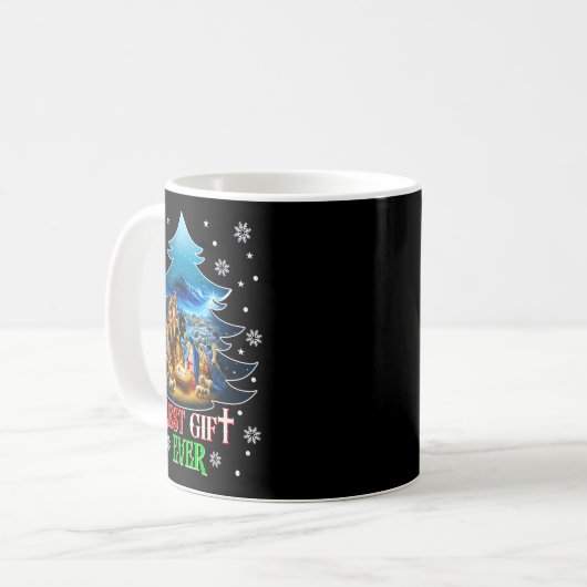 Mug Ever Christmas Jesus Nativity Scene Merry Christma (Devant gauche)