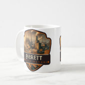 Mug Everett, Washington| Vintage (Devant gauche)