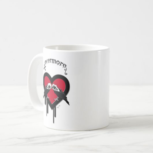 Mug Evermore (Lettres noires) (Devant gauche)
