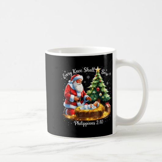 Mug Every Knee Shall Bow Philipans 2_10 Christmas  (Droite)