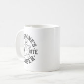 Mug Everyone's Favorite Ginger T Funny Gingerbread Man (Devant gauche)