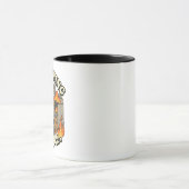 Mug Everything Is Fine | Funny Skeleton Dumpster Fire (Centre)