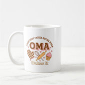 Mug Everything Tastes Better When Oma Bakes It Mother' (Gauche)