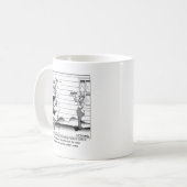 Mug Évidemment non un homme des syndicats (Devant gauche)
