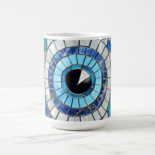 Mug Evil Oeil Amulet Mosaic Art (Centre)