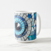 Mug Evil Oeil Amulet Mosaic Art (Devant droit)