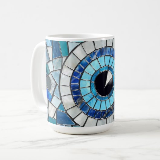 Mug Evil Oeil Amulet Mosaic Art (Devant gauche)